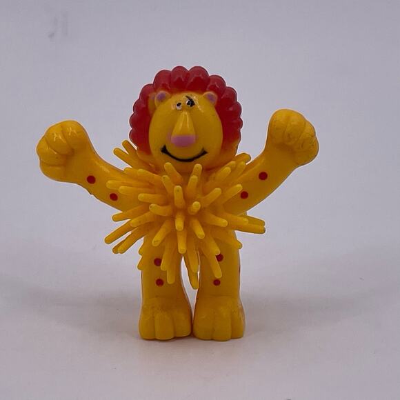 Vintage Mini KOOSH Animal Figures Zebra Monkey Tiger Lion Lot of 4 Miniature - Picture 6 of 9